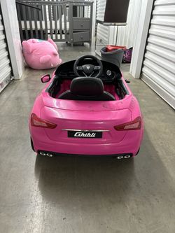 Maserati Pink Car