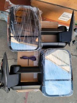 Chevrolet Silverado Gmc Sierra Suburban Tahoe Yukon Avalanche Escalade Towing Mirrors Espejos Retrovisores 99-06 Chevy