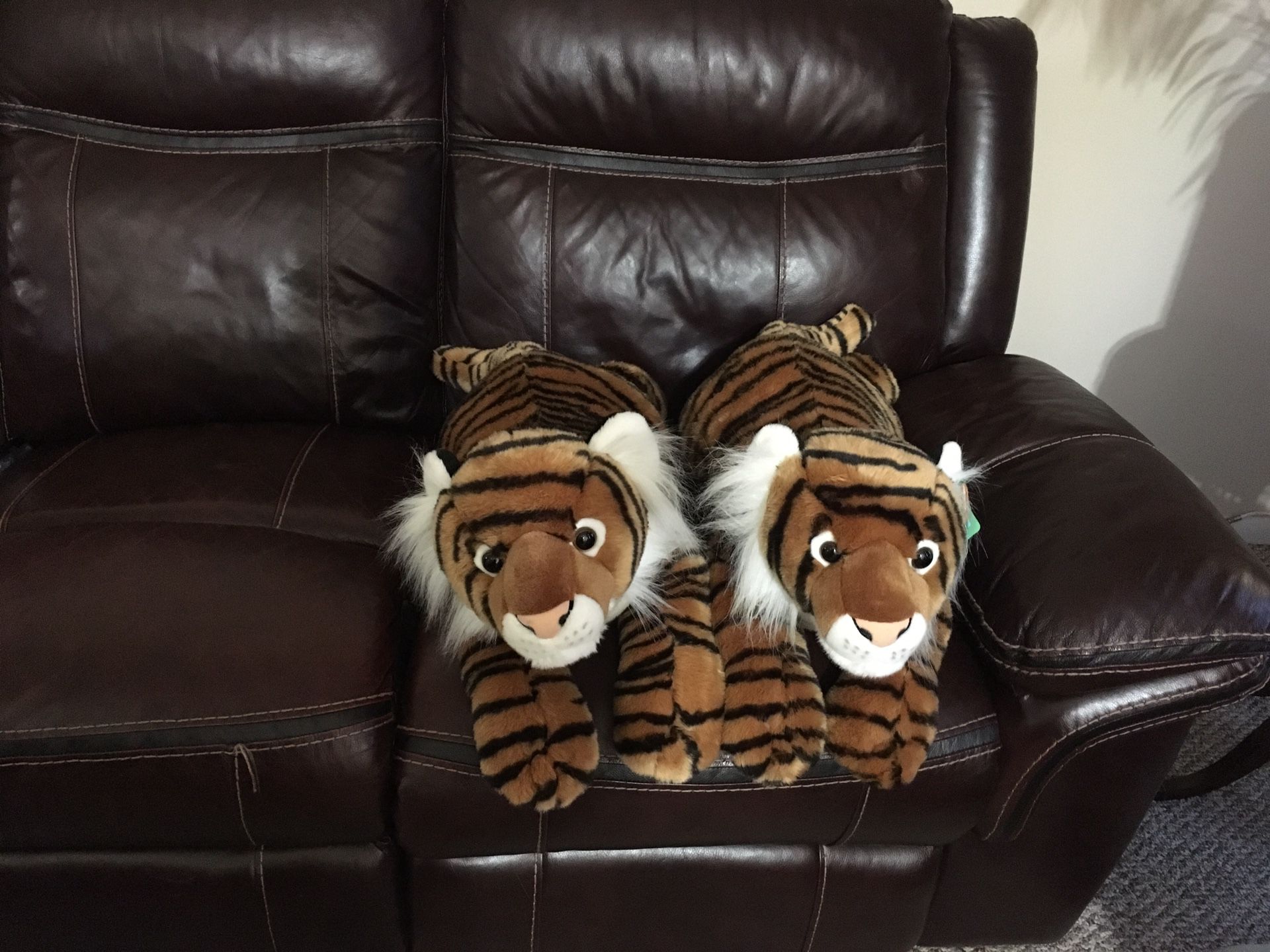 Pair of Aurora World Super Flopsie Bengal Tiger Plush 27" Brand New PBS