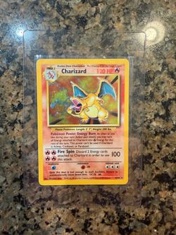 Pokémon base Charizard 004/102 Holo