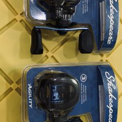 SHAKESPEARE AGILITY BAITCASTERS BRAND NEW  RH