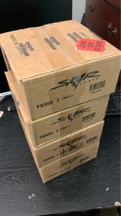 Skar Audio Fsx 6.5 loud speakers (set of 4)
