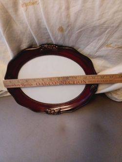 Oval Ornate Picture Frame