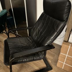 Leather Lounge Chair