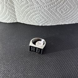 HD Ring Men Heavy Metal Jewelry Brand 