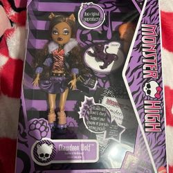 CREEPRODUCTION Brand New Clawdeen Wolf Monster High Doll 