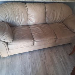 Leather couch