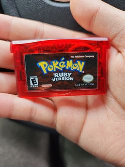 Authentic Pokémon Ruby