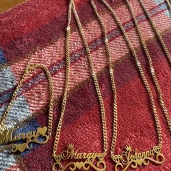 All These names R Available Custom Made Ea $42 Cash Only Pick Up West Covina 