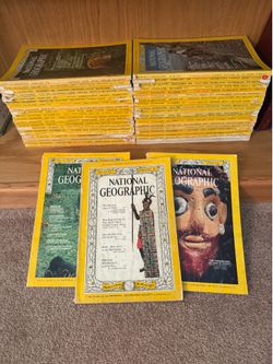 National Geographic 1961 to 1974