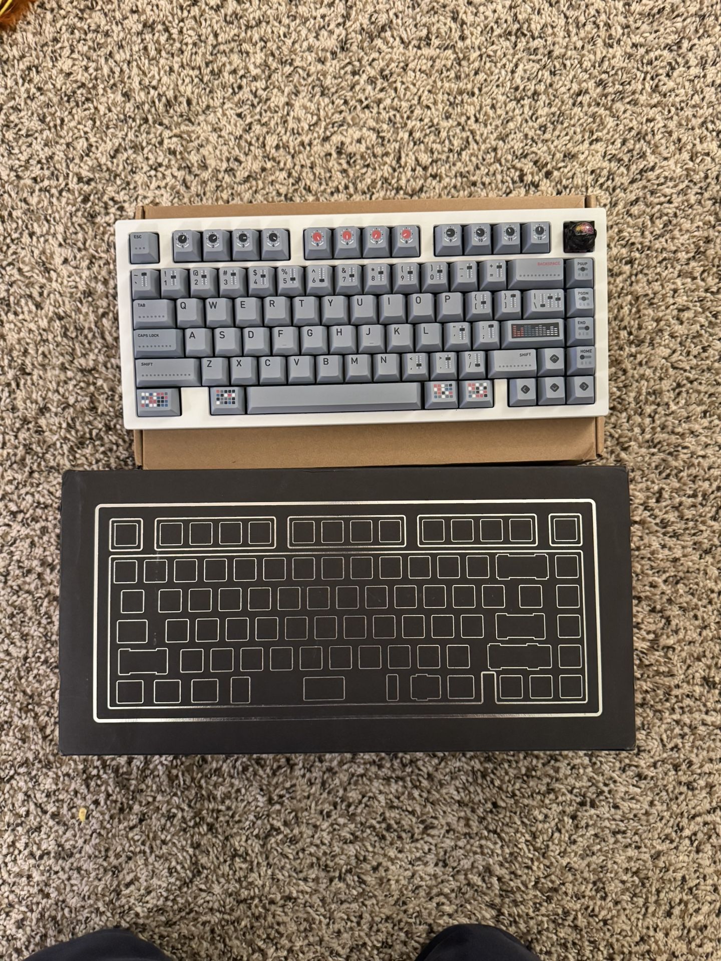 Custom Mechanical Keyboard Primus 75 75% Keyboard with Mods