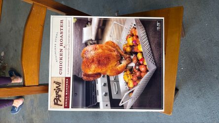 Parini Stainless Steel Chicken Roaster