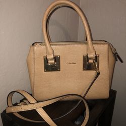 Leather Calvin Klein  Crossover Bag