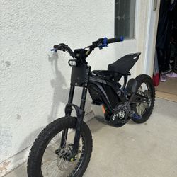 Surron X with BAC controller and many mods