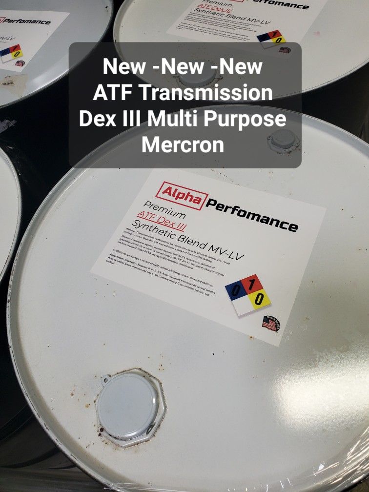 Special Price ATF Transmission Dex III Multi Purpose Mercron Drums 55galon