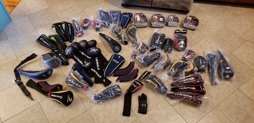 Huge lot of golf club Head Covers