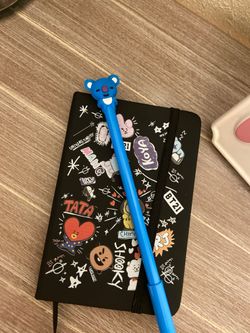 Bt21 note book and koya pen