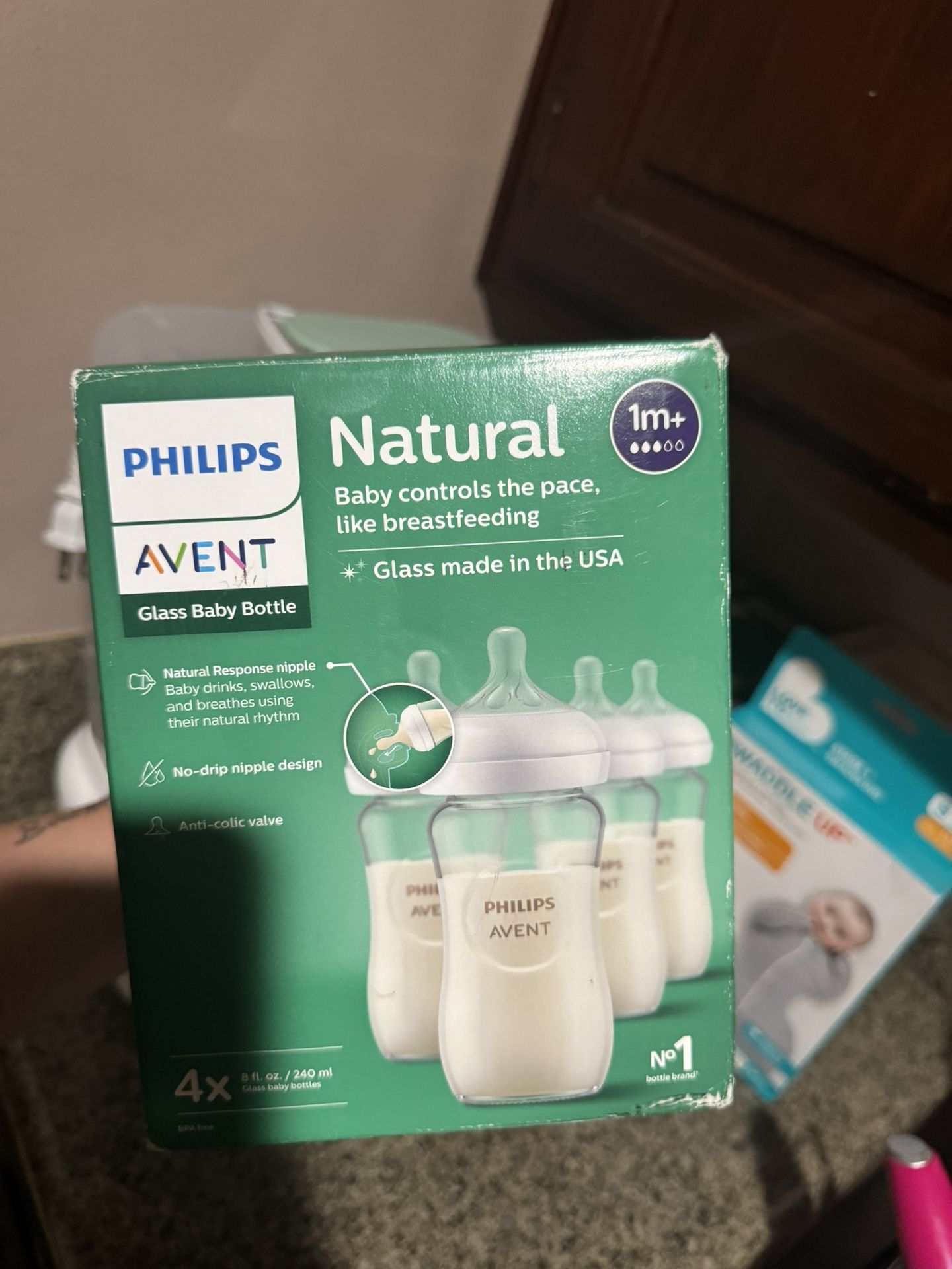 AVENT PHILIPS Glass Baby Bottle