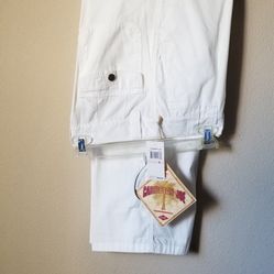 caribbean joe white pant size 6 new 