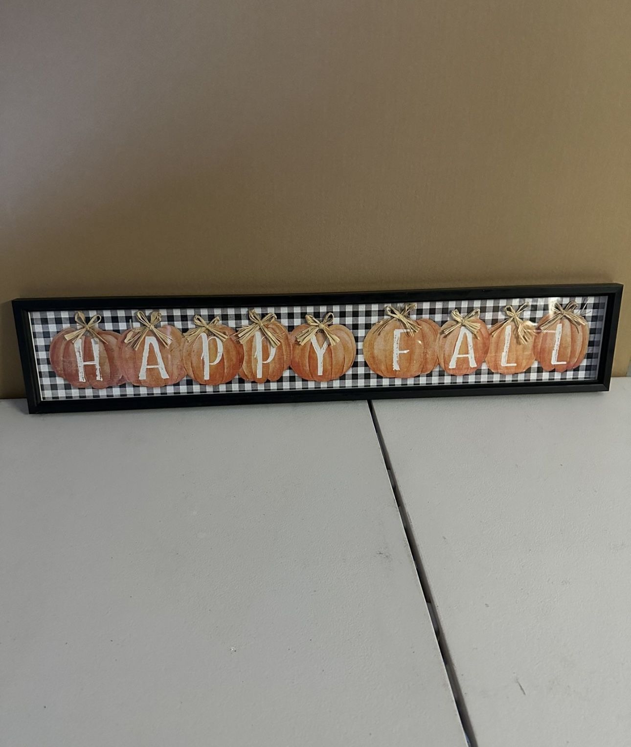 Fall Wall Decor Happy Fall