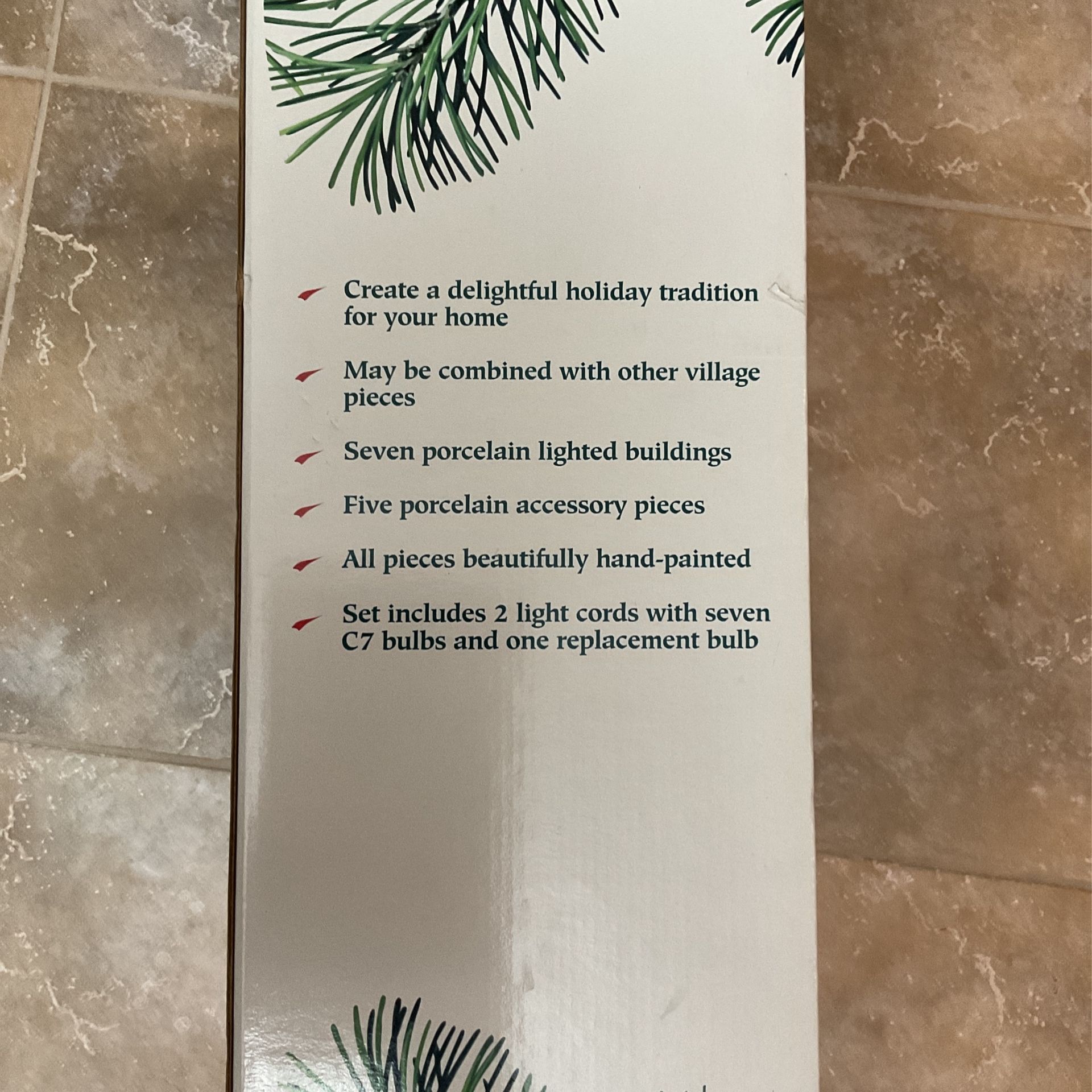 New-Opened Box Vintage Kirkland Signature 40 Piece Christmas