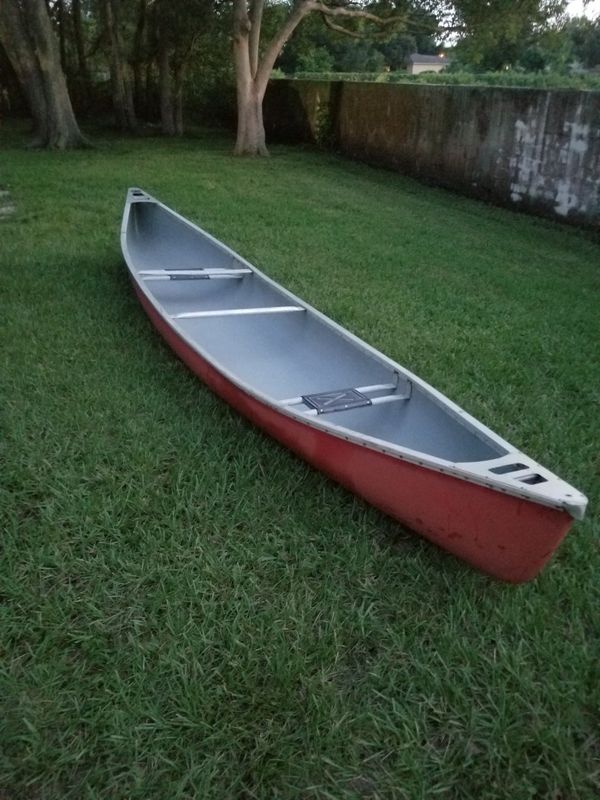 16' blue hole canoe with paddles for Sale in Apopka, FL OfferUp