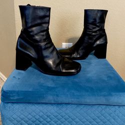 Leather Boot Made In Italy Size 8 $15