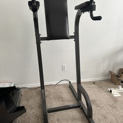 Gym Equipment with all new cable and pulleys - Elliptical- Weight Machine- Dip Station