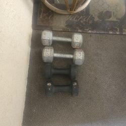 2 Sets Of Dumbbells 10/15lb