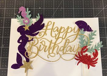 Custom cake toppers.