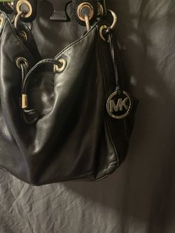 Michael Kors Black Leather Purse