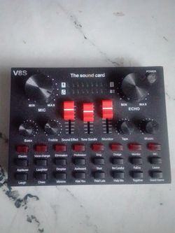V8S the sound card