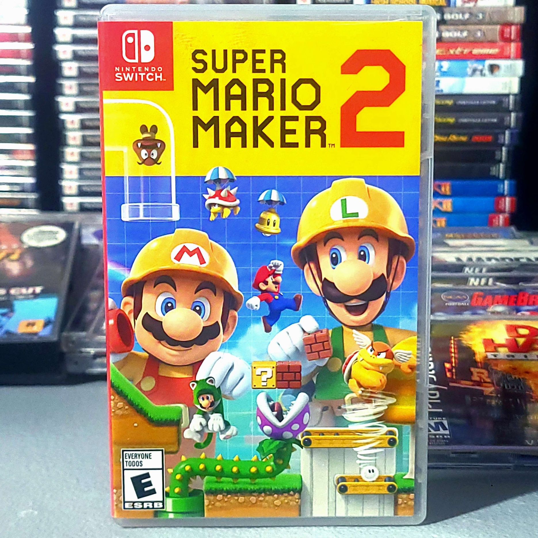 Super Mario Maker 2 (Nintendo Switch, 2019)  *TRADE IN YOUR OLD GAMES/TCG/COMICS/PHONES/VHS FOR CSH OR CREDIT HERE*