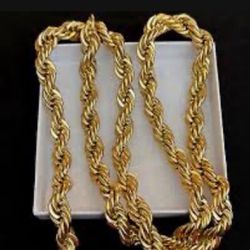 Napier Vintage 30” Gold Plated Chain 