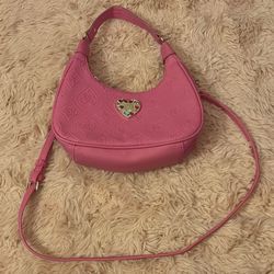 Juicy Couture hot pink shoulder bag