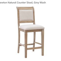 Newton Natural Counter Stool