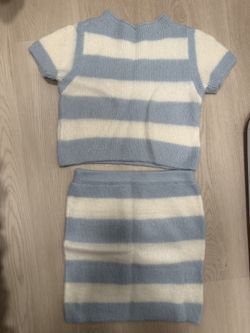 Knit Skirt Set