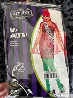 Beetlejuice Miss Argentina costume