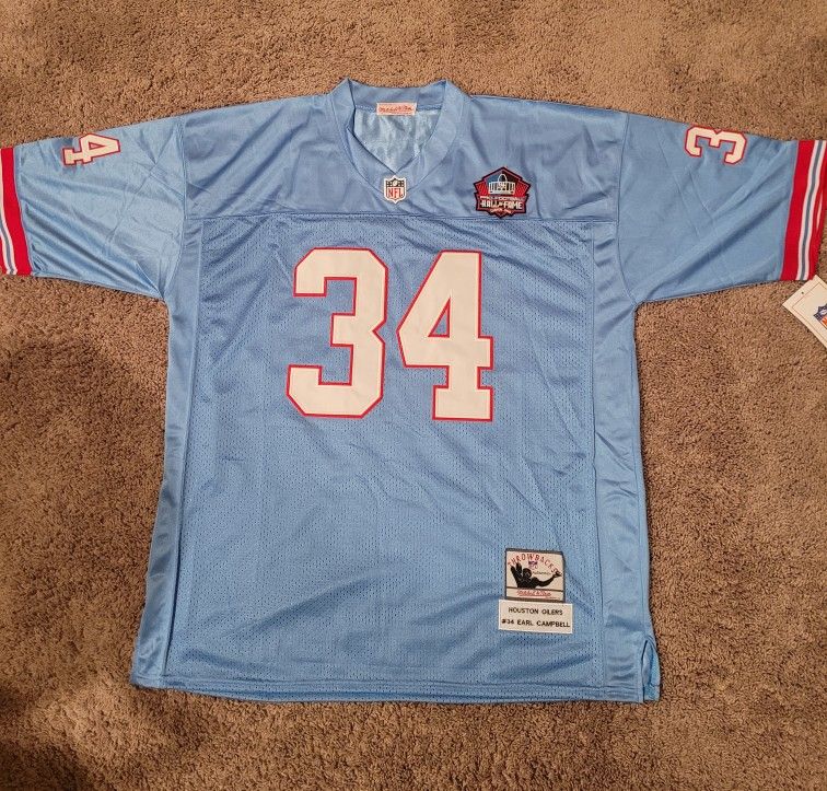 Earl Campbell Mitchell & Ness JERSEY XXL $65