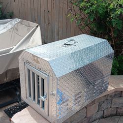 Heavy Duty Diamond Plate Dog Crate/Transport Carrier