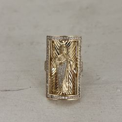 San Judas Gold Ring