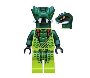 LEGO® Ninjago ©2012 "Lizaru" Minifig From Set 9557 Rise Of The Snakes Rare!