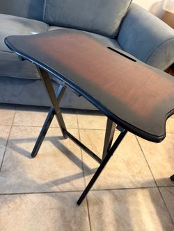 Folding Desk Table with Stand $15