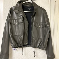 Leather Jacket. Size S