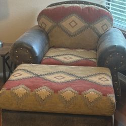 Oversized chair And Ottoman