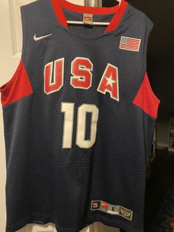 Mens Large Kobe Bryant USA Jersey Stitched