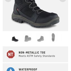 TRADESMAN MEN'S 5-INCH WATERPROOF SAFETY TOE HIKER BOOT