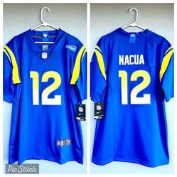 Los Angeles Rams Puka Nacua Jersey S M L XL XXL 