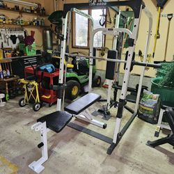 TSA 2000 Home Gym Witj Adjustable Bench