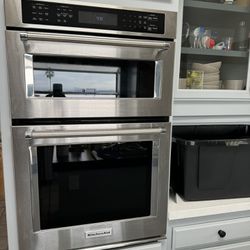 27” KitchenAid Oven And Microwave